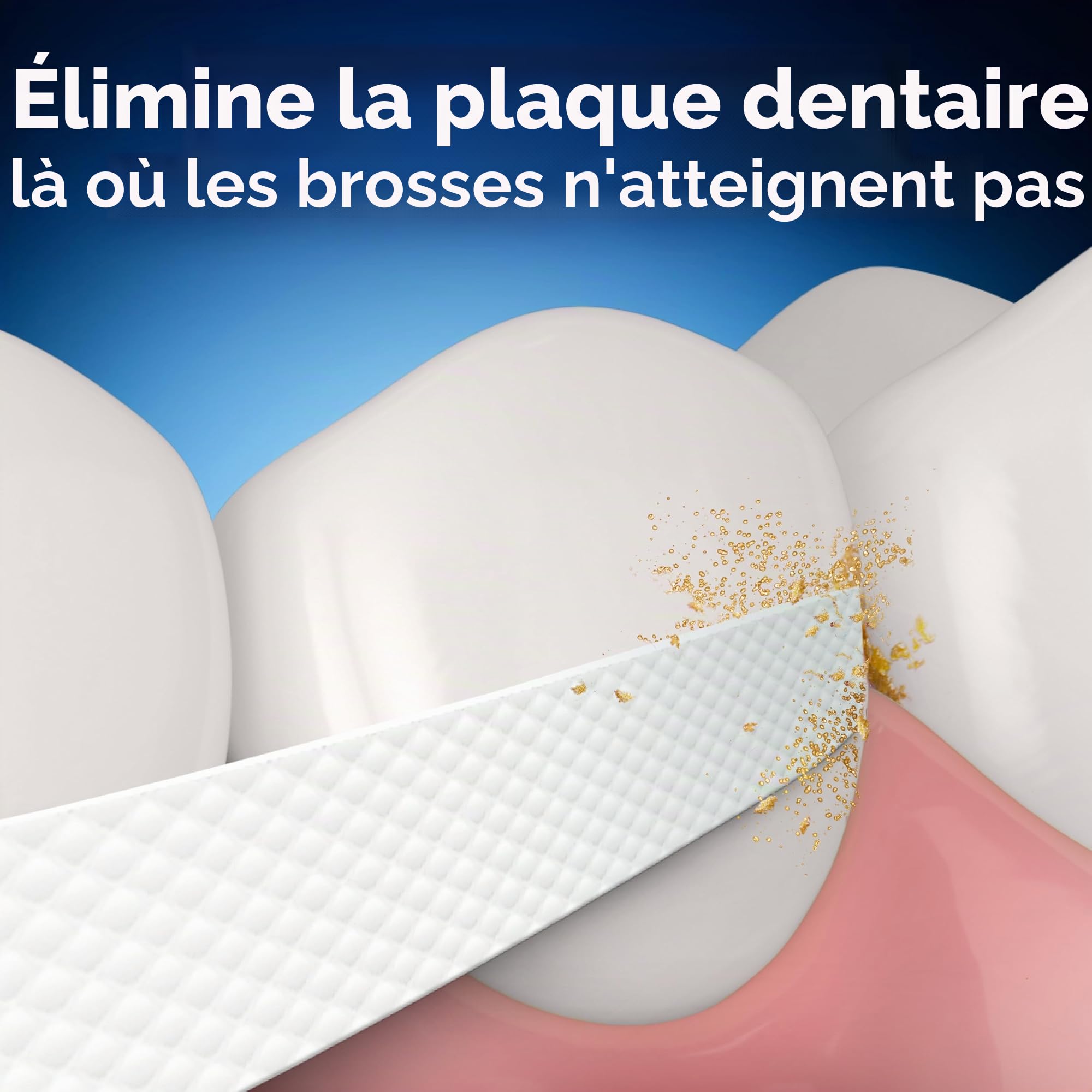 Oral-B Glide Pro-Health Lot de 6 fils dentaires pour nettoyage en profondeur Menthe 40 m