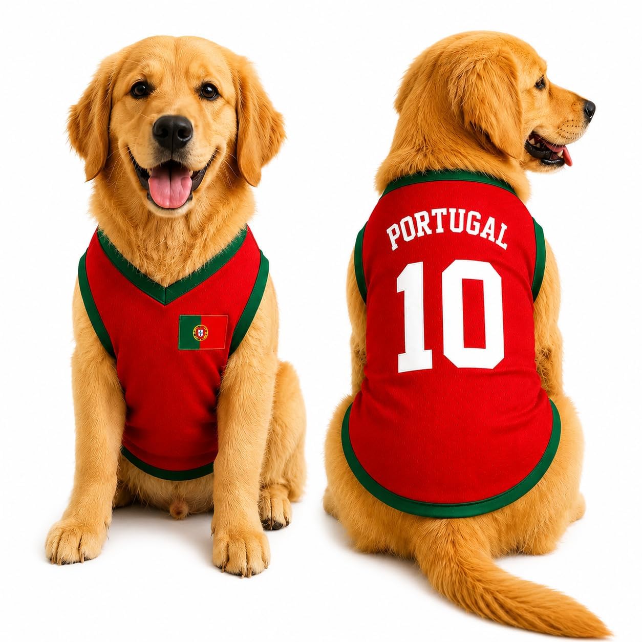 Custom Dog Football Jersey with Name Number Logo, Personalised 2026 Pet Jersey, Breathable Quick Dry T-Shirt for Small Medium Large Dogs, Gift for Fans