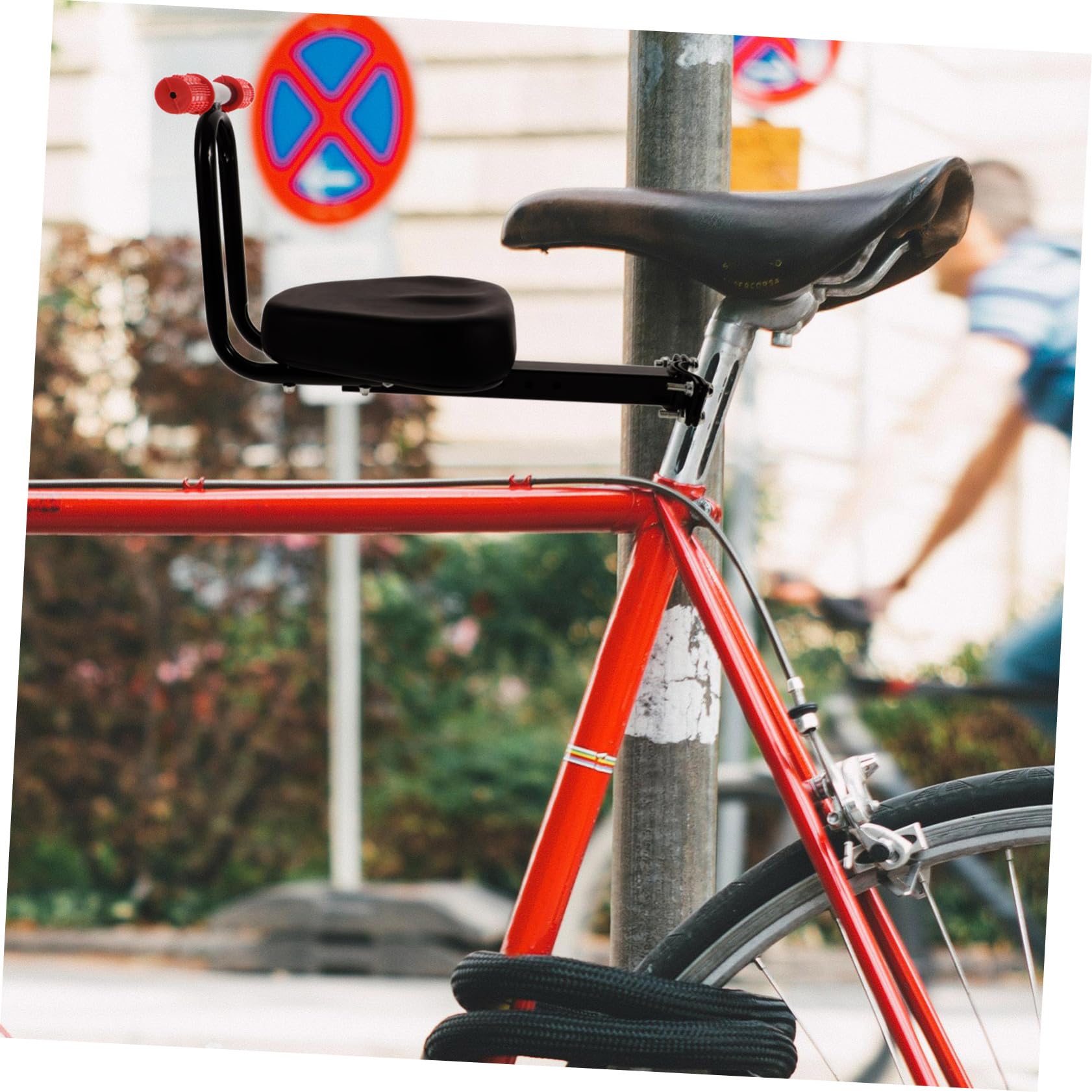 KOMBIUDA Seggiolino per Bici Bambino Design Ergonomico e Struttura in Metallo Versatile, Adatto a Mountain Bike ed Elettriche per Sicurezza e Comfort