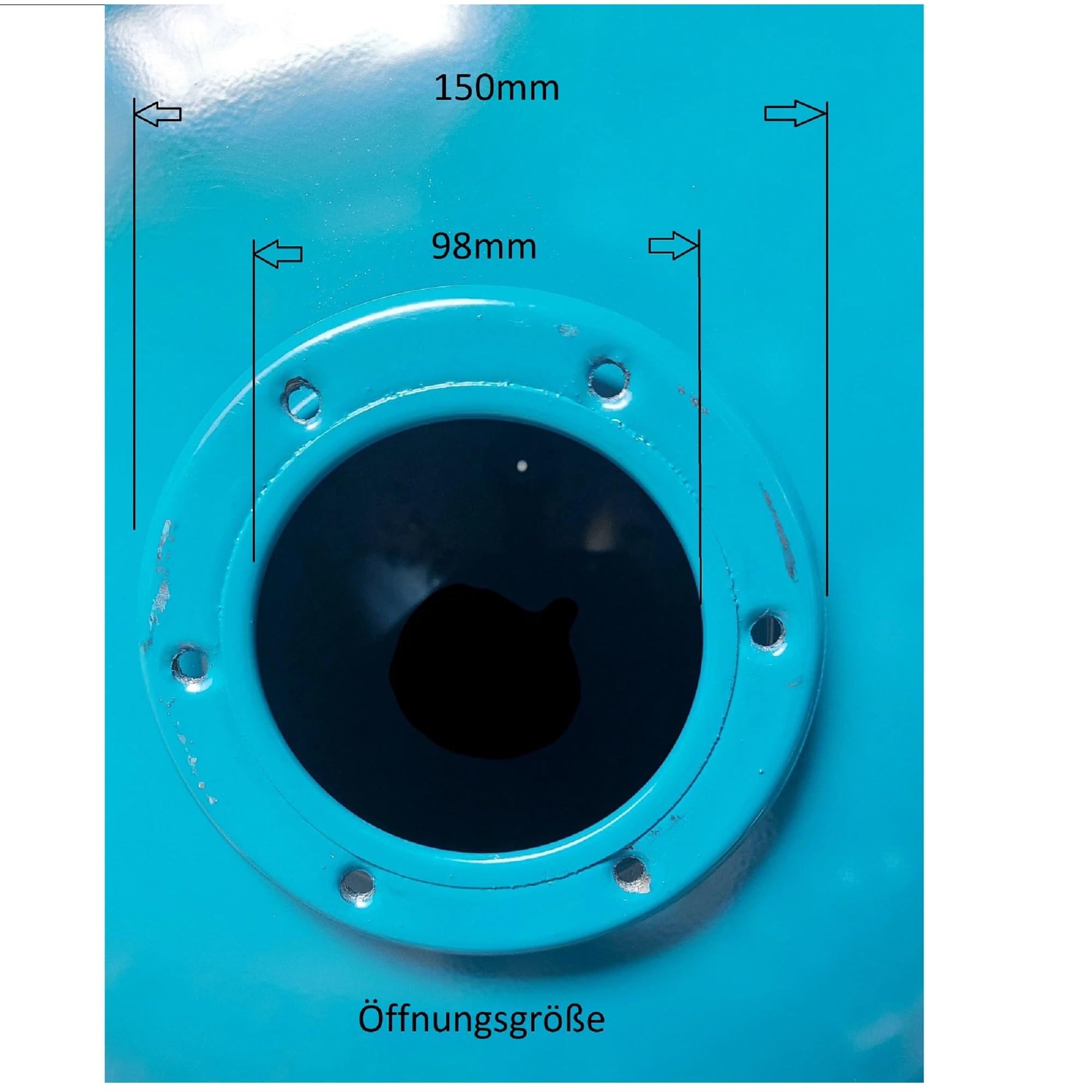 Ersatzteil EPDM Membrane Membran für Druckkessel, Ausdehnungsgefäß, Hauswasserwerk 20-24L, 35-50L, 80-100L (20-24L)