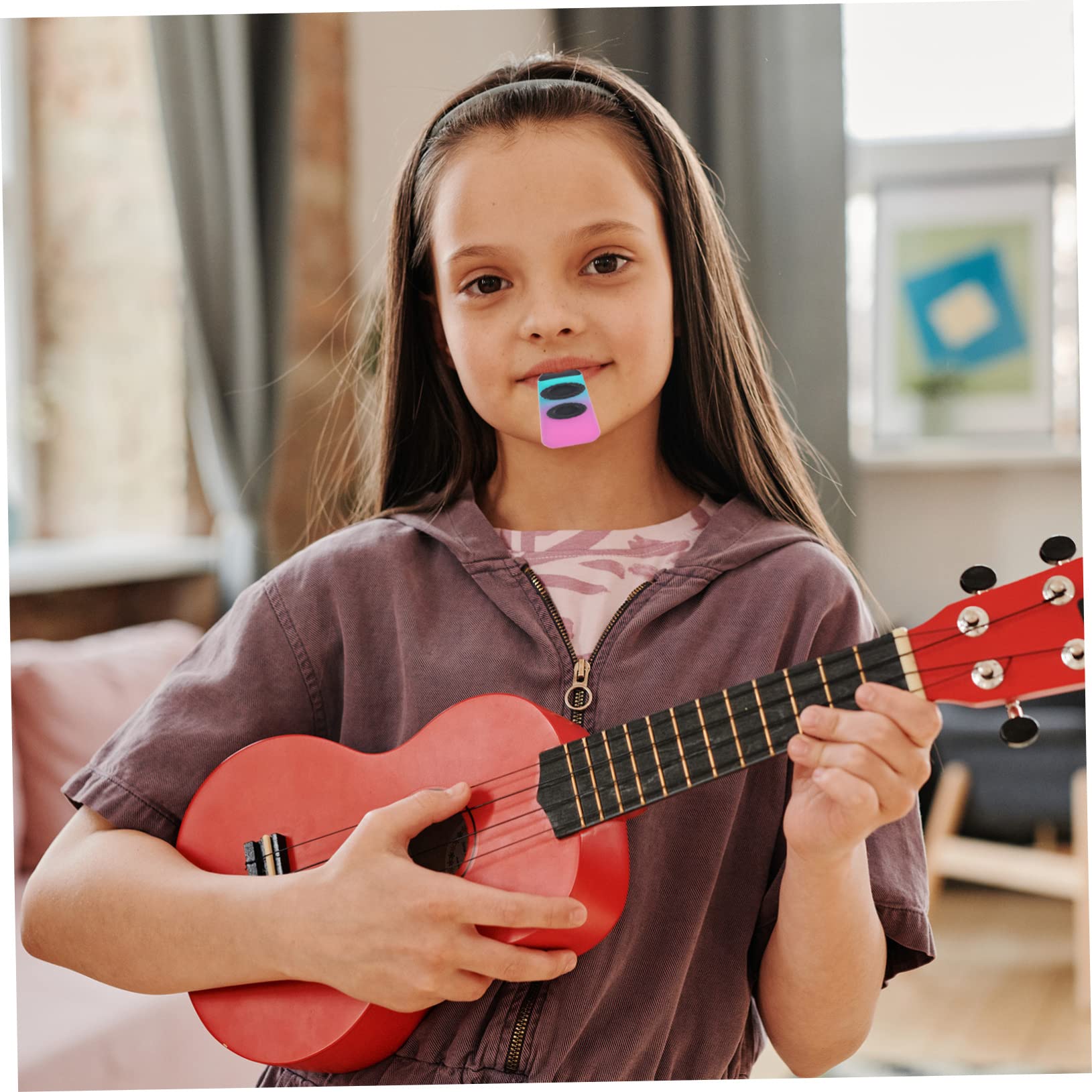 BESTonZON 3ensembles Kazoo Professionnel Réglable à Double Sécable Pour Ukulélé Et Guitare Instrument Musical Pour Adultes