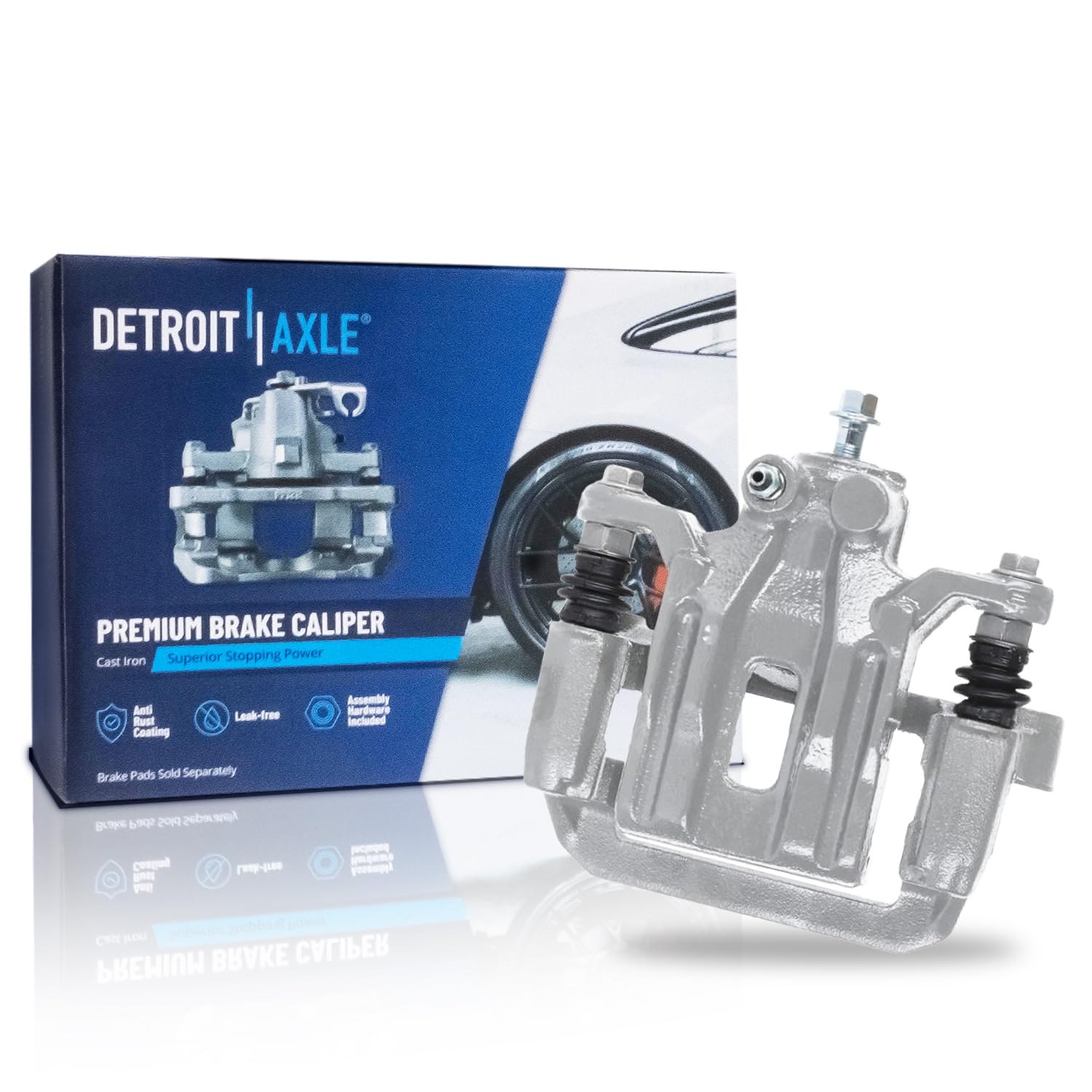 Detroit Axle - Rear Right Brake Caliper for Nissan Frontier Xterra