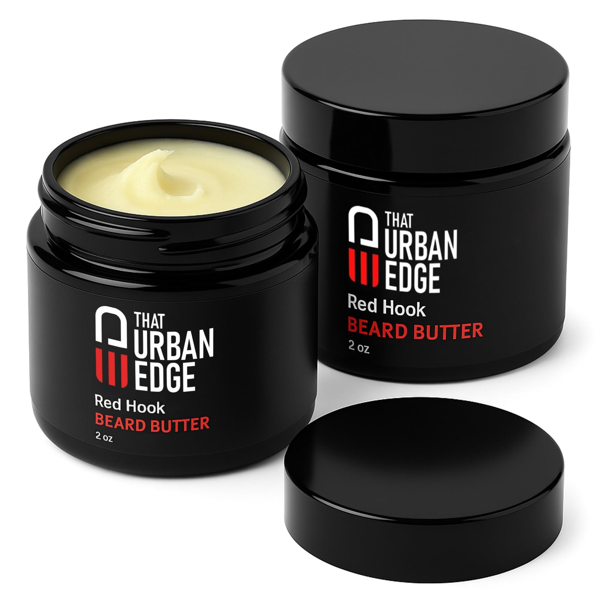 Urban Edge That Beard Butter for Black Men & All Beard Types – Anti-Itch Beard Moisturizer & Softener with Shea Butter & Argan Oil – Beard Balm &