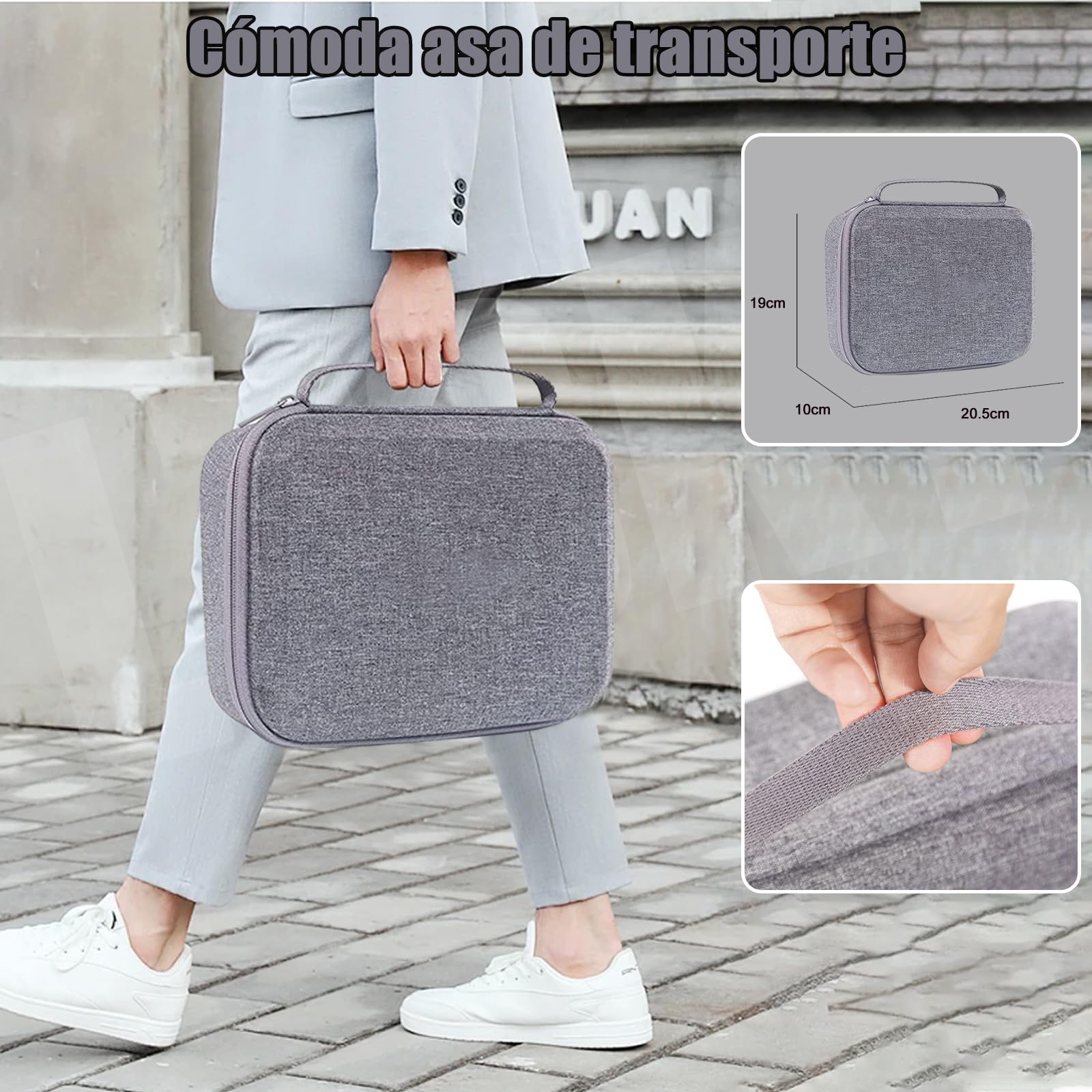 Bolsa de Almacenamiento para dji Mini 4K /Mini2 SE/Mini 2 Drone | Bolsa Mini 4K, Bolsa de Viaje compacta，Caja de Almacenamiento, Bolsa de Transporte, Gris