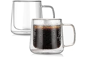 Extra Large Thicken Double Wall Glasses