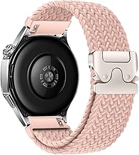 XMUXI 22mm Watch Band Compatible with Huawei Watch GT6 GT5/GT 4 46mm Nylon Strap Huawei Watch 4 Band for GTR 4 Venu 2/3,Vivoactive 4 Braided Watch Belt Parachute Metal Clasp(No Watch)