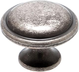 Gałka komody Ø 30 mm gałka do szafy stara cyna gałka meblowa styl dworkowy gałki meblowe *702-ZNA