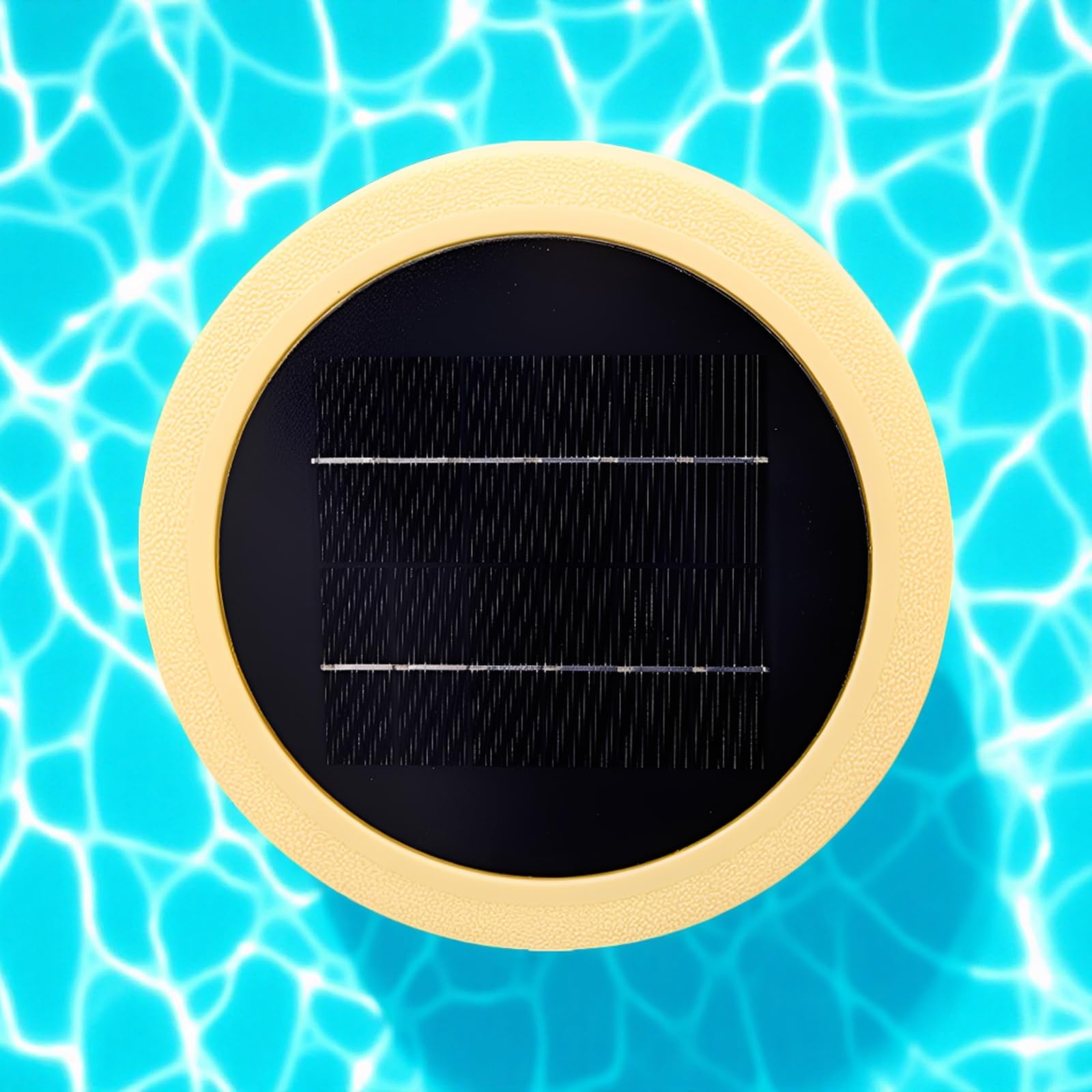 Solarny jonizator basenowy, automatyczny pływający środek czyszczący do basenu z rurką miedzianą, nie zawiera syntetyków, do basenów o powierzchni do 120 m², 4237 ft3, paski testowe do wody i