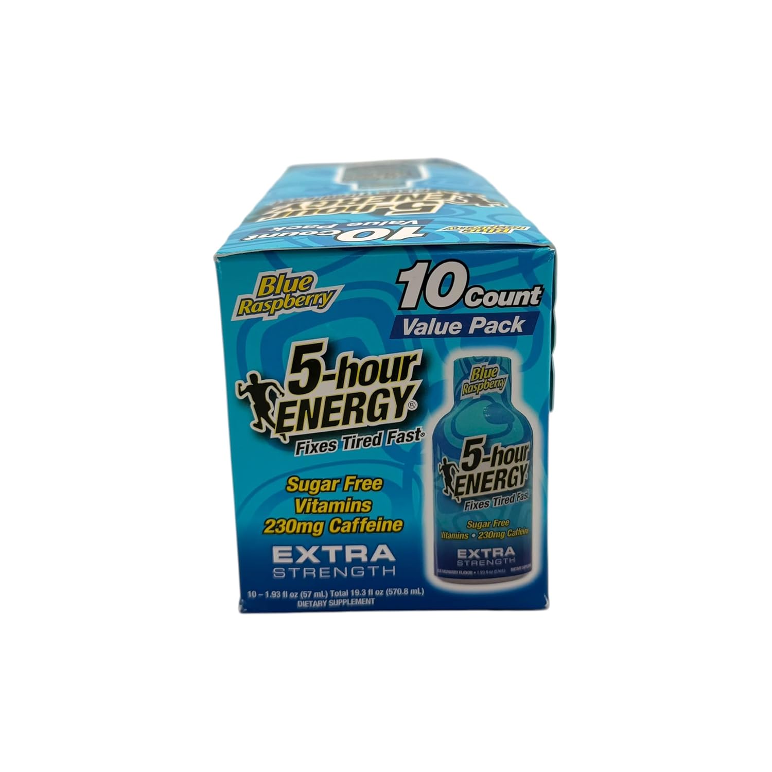 5 Hour Energy, Shots - Extra Strength Blue Raspberry, 1.93 Fl Oz, 10 Count