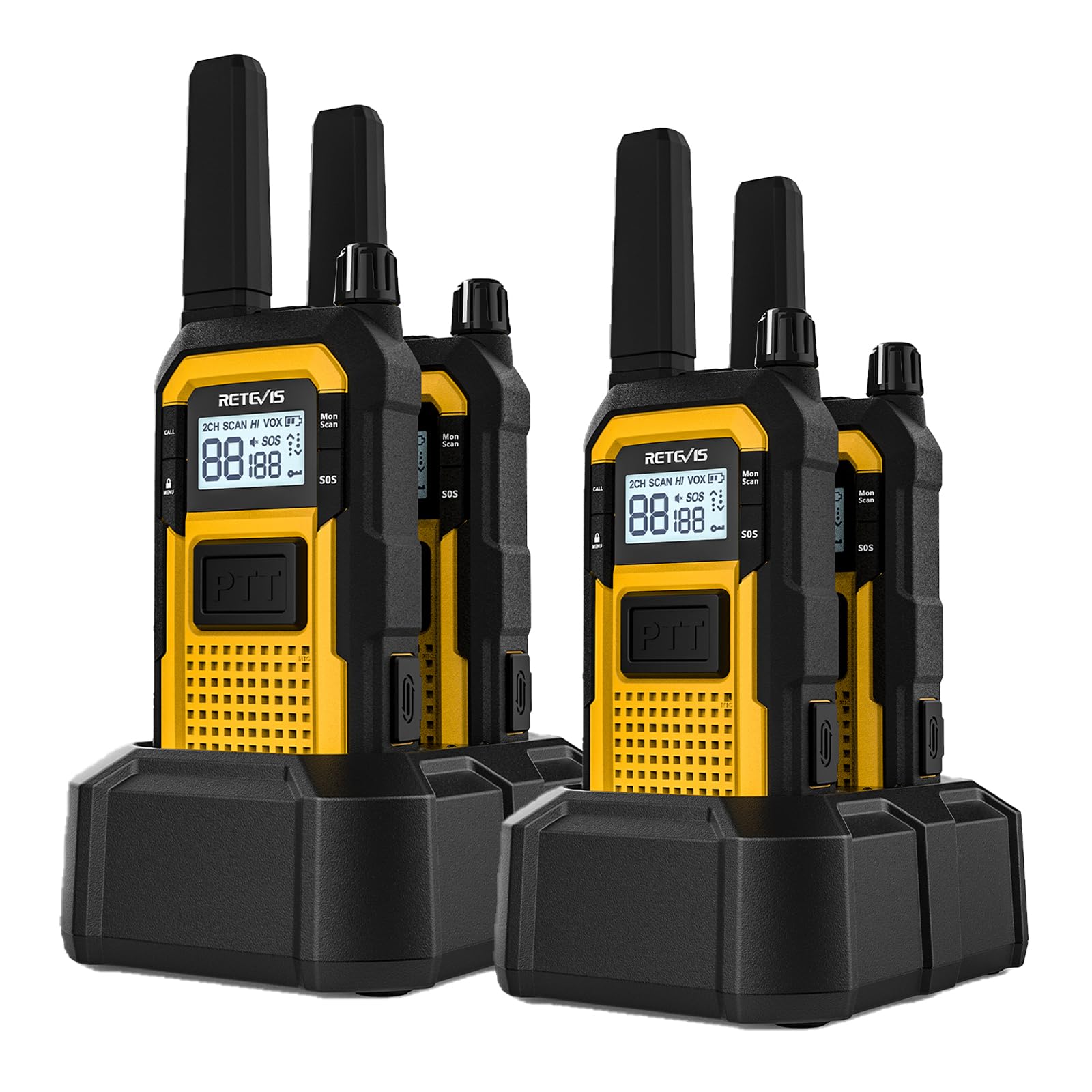 retevis rb648 walkie talkie ip67 waterproof radio