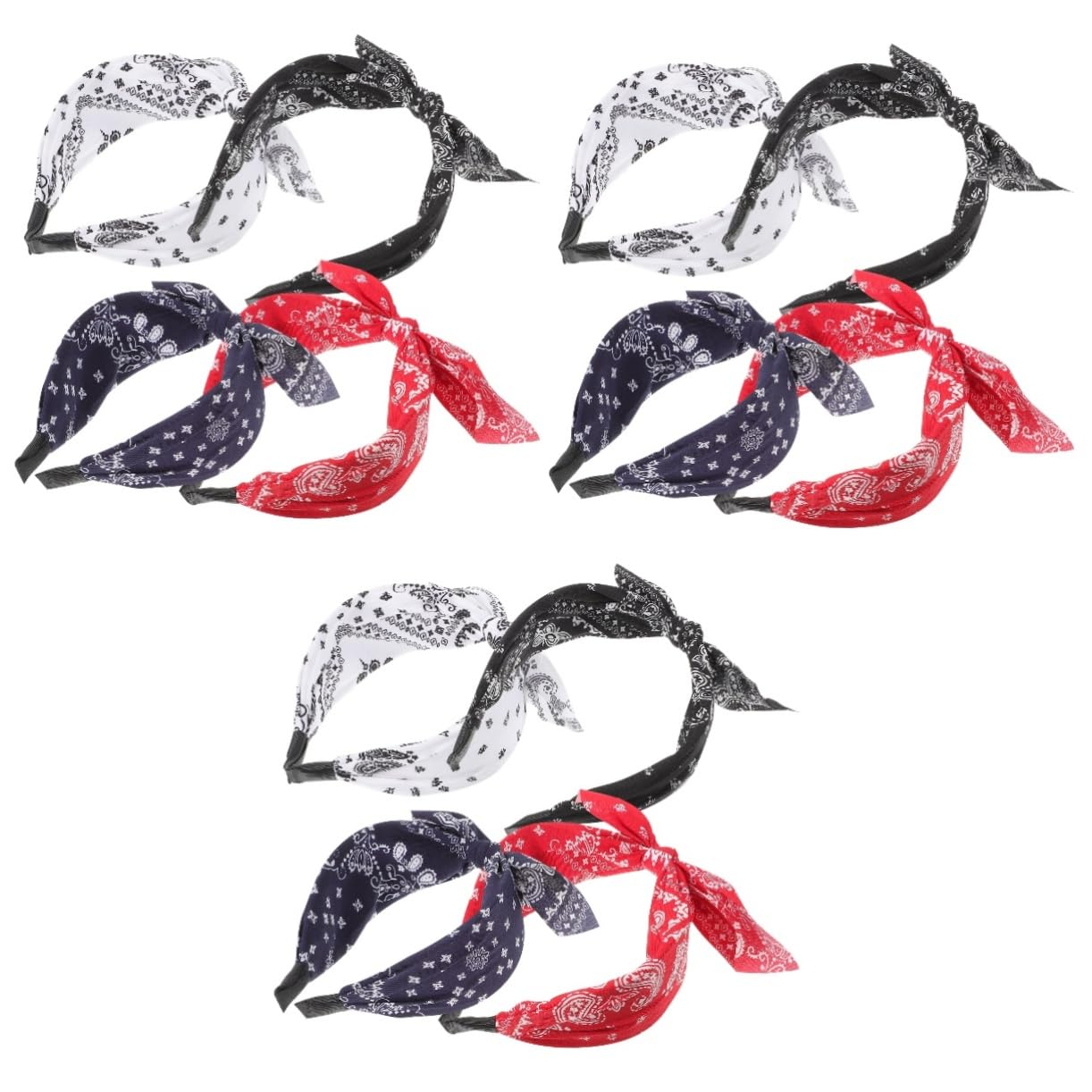 FRCOLOR 12 Pz archetto ad hair charms hair jewelry fascia per feste bandane per sciarpa per da donna bandane per le donne fasce da donna fasce per da stoffa