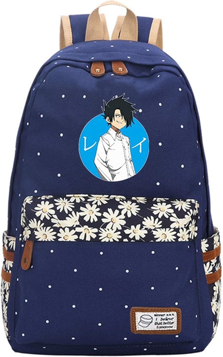 Anime The Promised Neverland Backpack Daypack Student Bag School Bag Bookbag Shoulder Bag