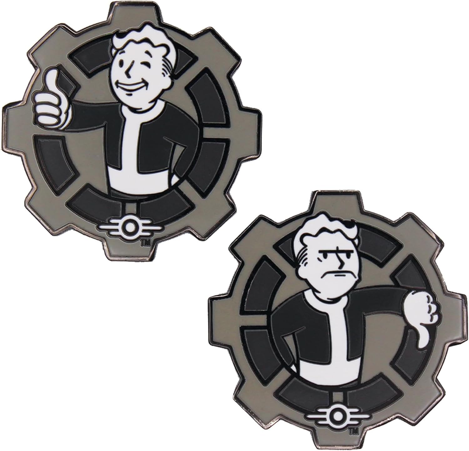 Fanattik Fallout Decision Coin (Black & White)