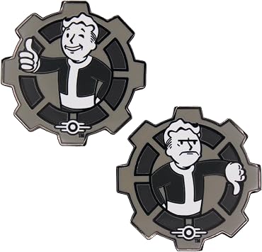 Fanattik Fallout Decision Coin Black & White