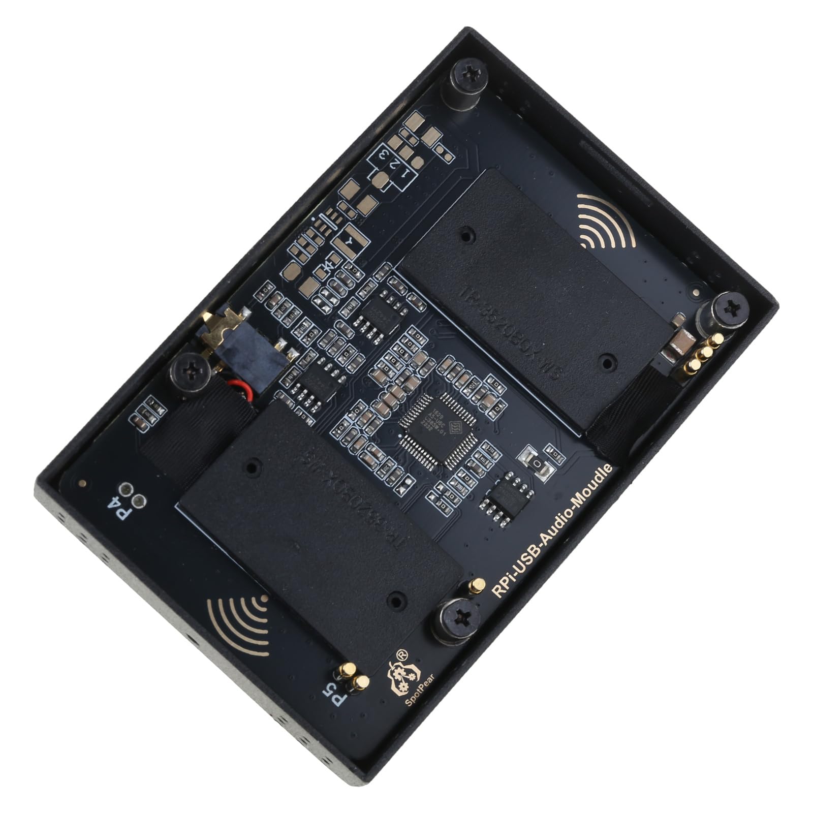 Tarjeta de Sonido USB actualizada para RPi, For PI5 with Shell