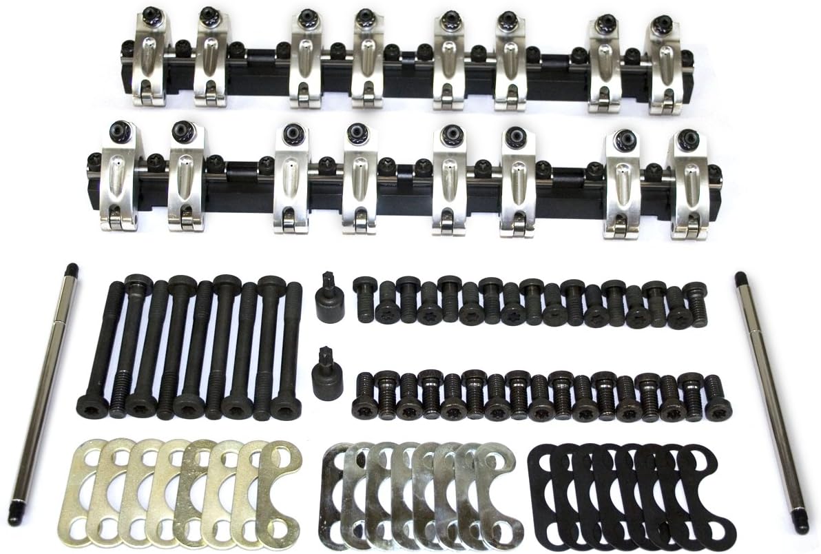 PRW 3330202 Aluminum 1.70 Ratio Rocker Arm System for Ford