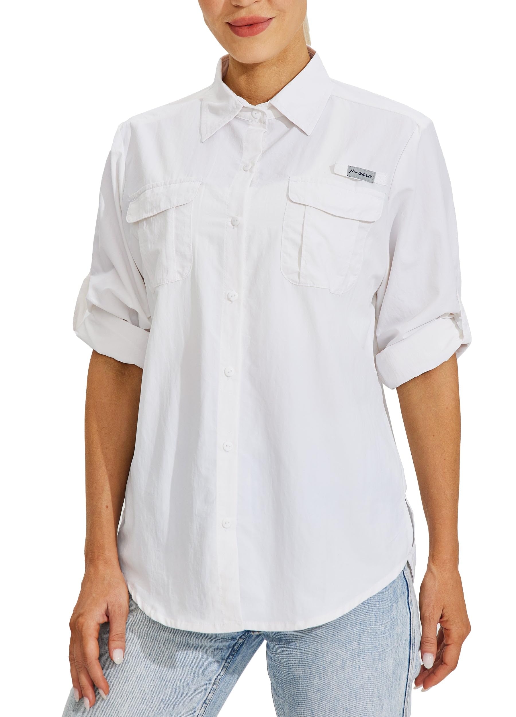 WILLIT Damesoverhemd, UPF 50 zonbescherming, shirts, overhemden