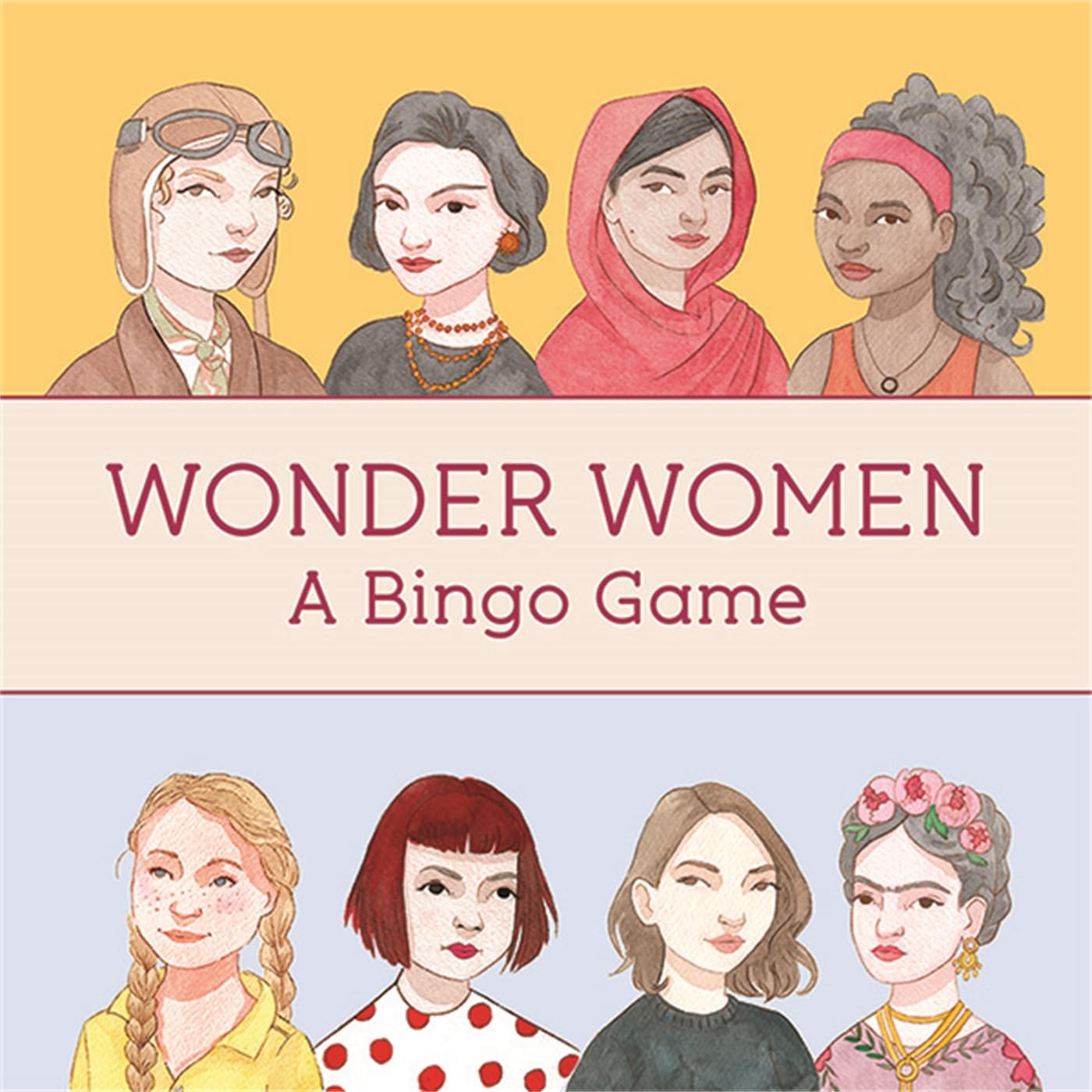 Wonder Women Bingo Like New Book, Laura Bernard, Game