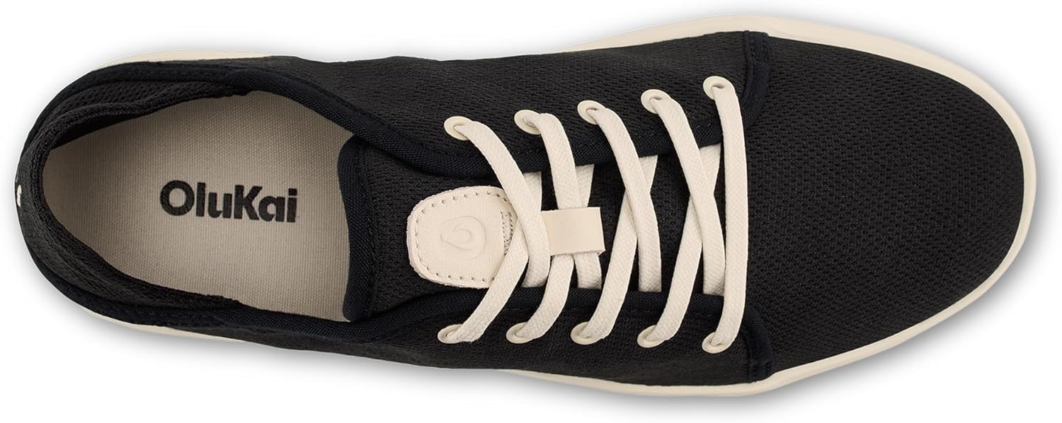 OLUKAI Pehuea Li Women's Lace-Up Sneakers, Casual Everyday Shoes with Drop-in Heel, Lightweight & Breathable Mesh Design, All-Day Comfort & Support - Image 5