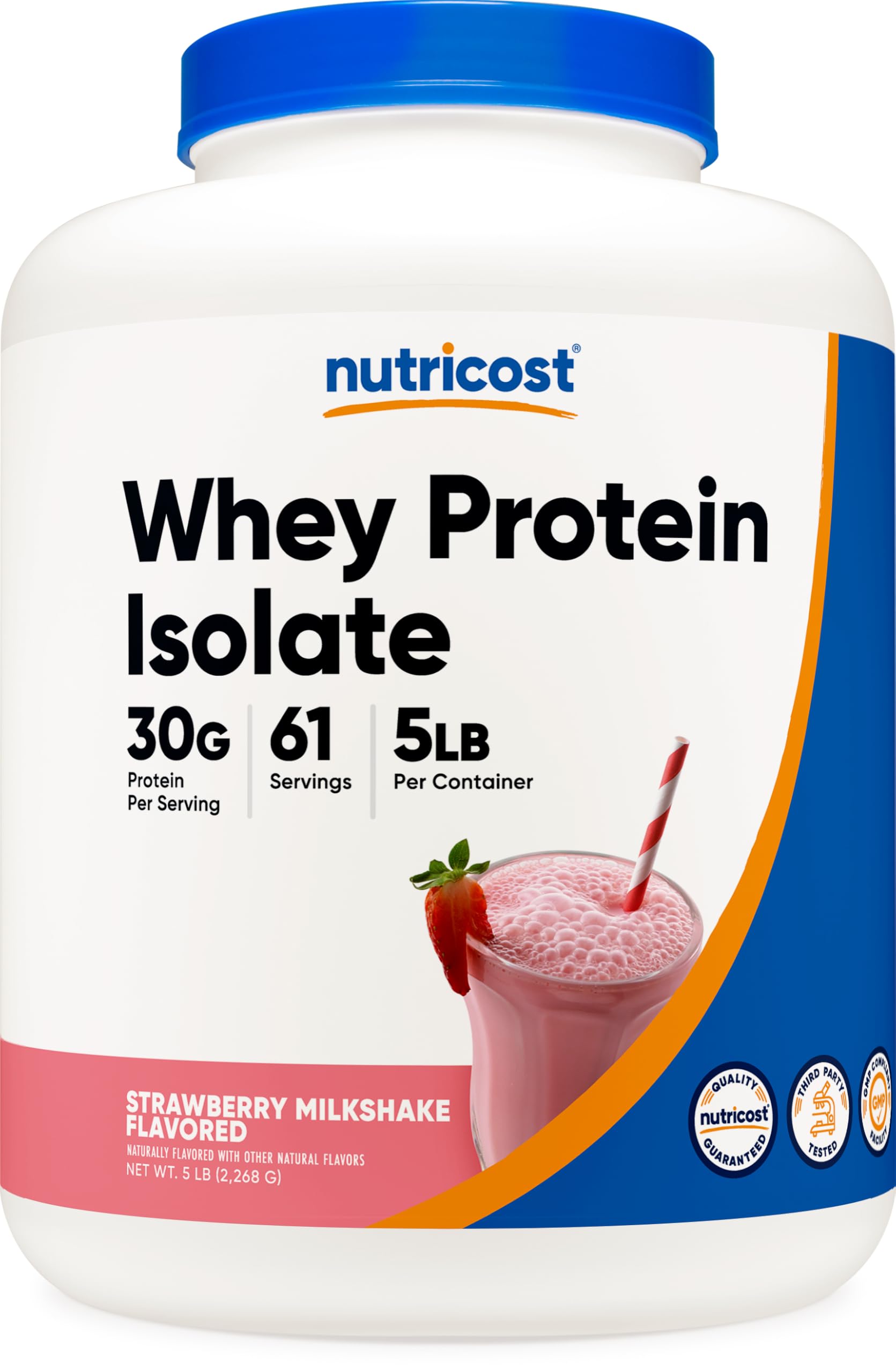 Whey Protein Isolate (Strawberry Milkshake) 5LBS