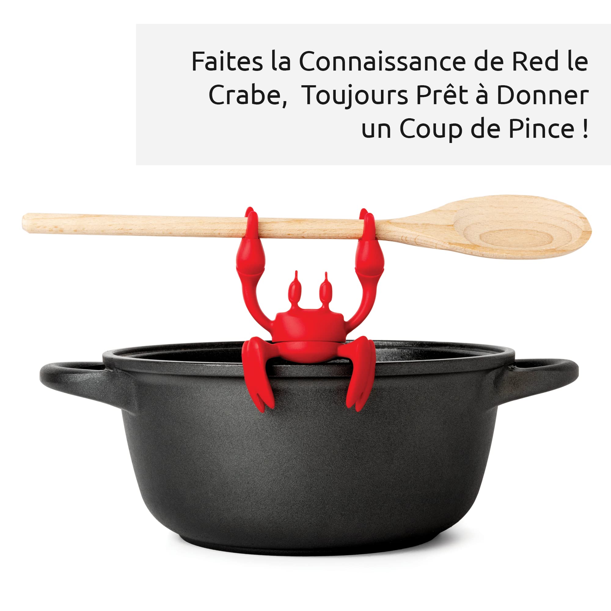 OTOTO Repose Cuillère Silicone Résistant à la chaleur Support Antidérapant Cuisine Gadget