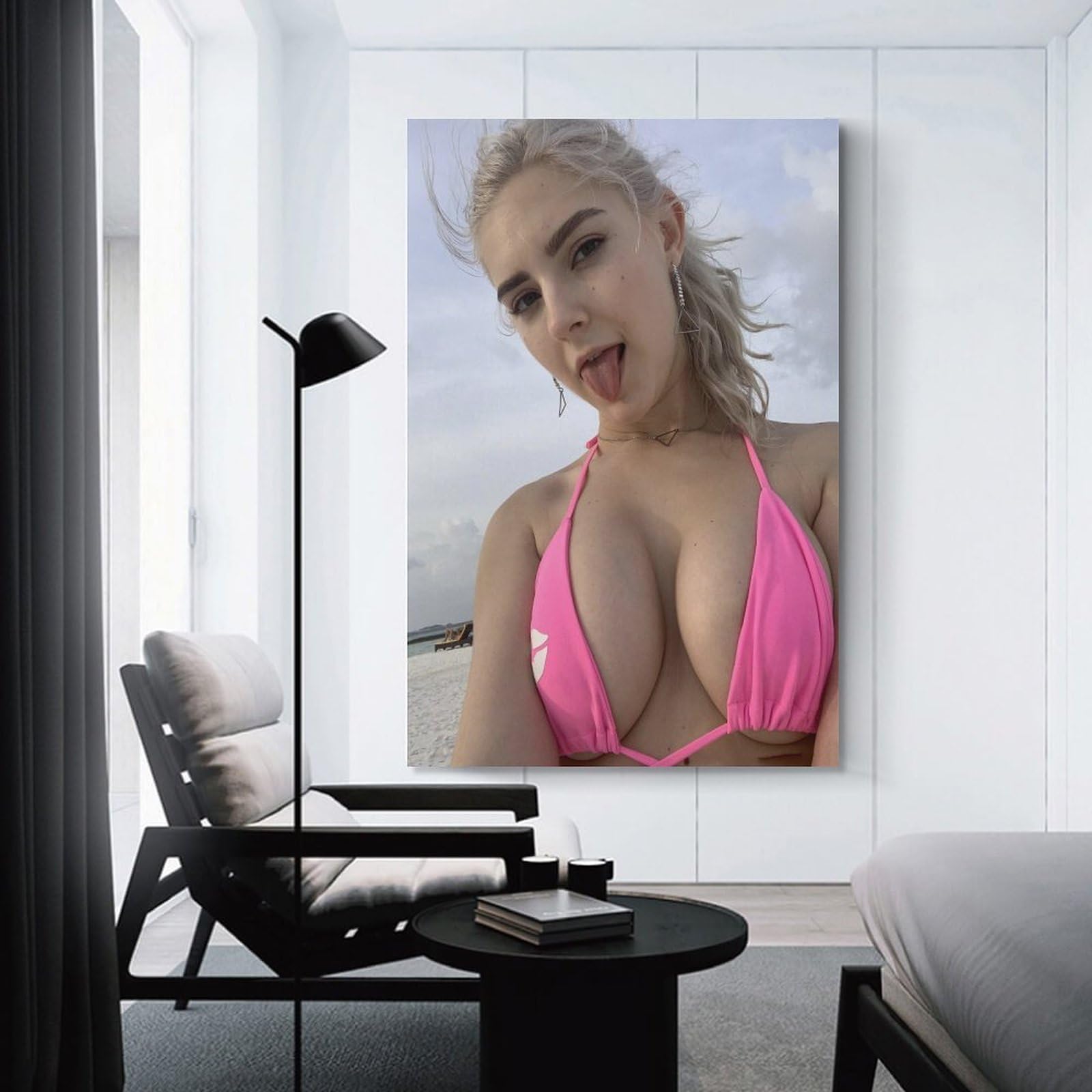 Póster de Eva Elfie Sexy Art Poster (189) Póster moderno de impresión  erótica en lienzo para pared, póster estético y decorativo, para sala de  estar, ...