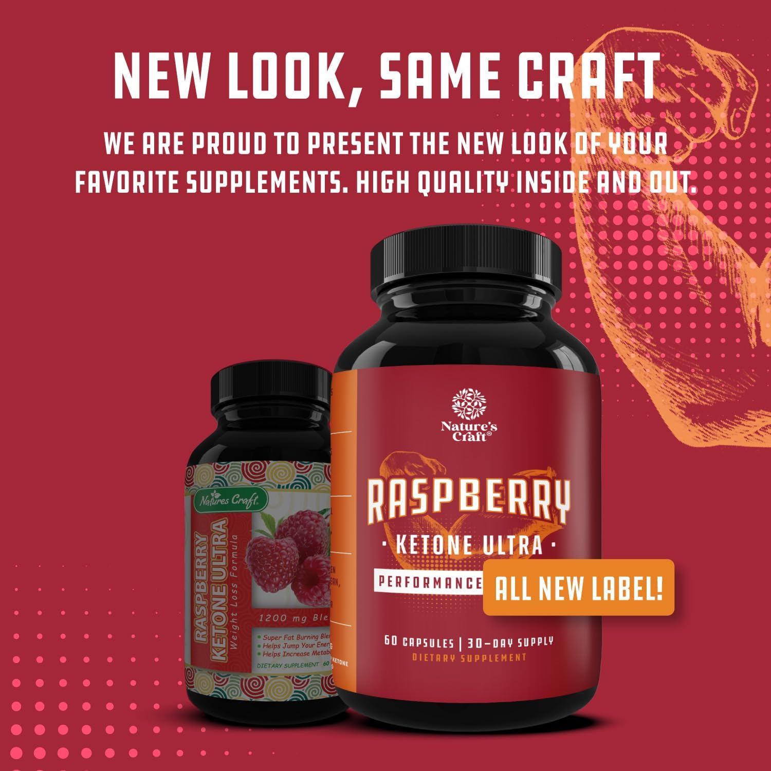 Natures Craft Blend of Raspberry Ketones, Green Tea Extract and African Mango – Lose Weight Faster – Potent Ingredients to Speed Up Weight Loss, Suppress Appetite & Burn Fat – 60 Capsules — Amazon image 7