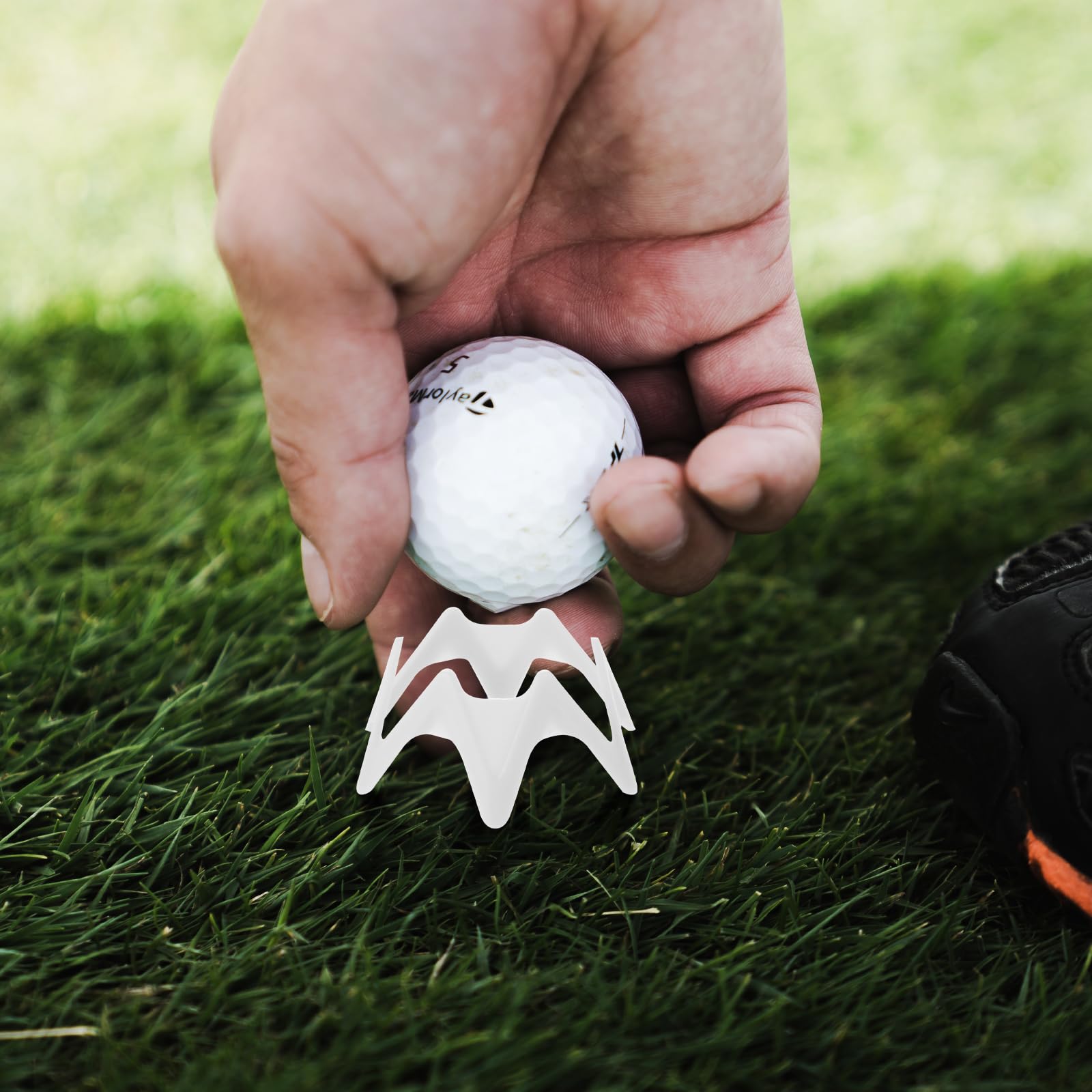 Jilskl 18 Pezzi Tee Da Golf In Plastica - Set Pratica Indoor/Outdoor Con 12 Grandi E 6 Piccoli - Foto 10