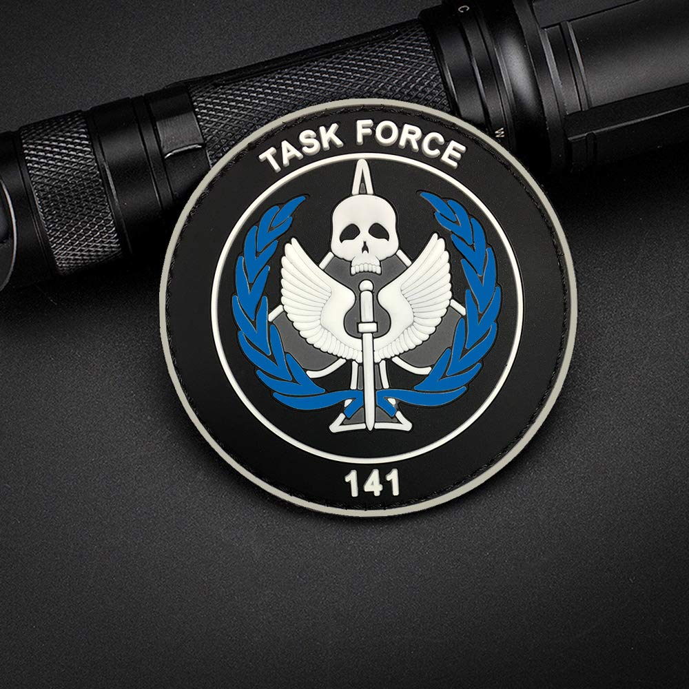 Amazon.com: Task Force 141 PVC Morale Patch, 3 in Diameter, (141