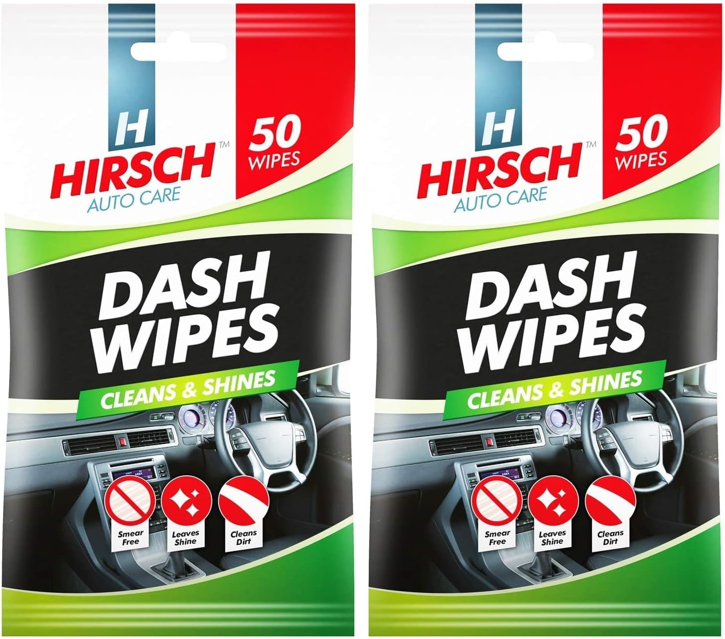 100pk Car Dash Wipes