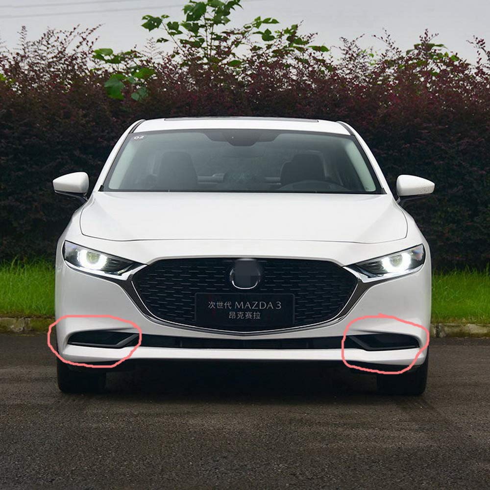 Luces diurnas LED DRL para compatible for Mazda 3 Axela desde 2019 2020, LED parachoques delantero DRL + streamer amarillo luces de señalización