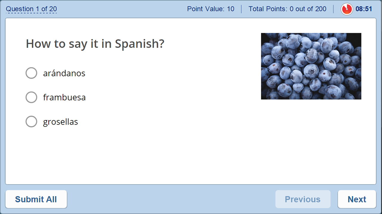 Fruits and Berries in Spanish - App on Amazon Appstore