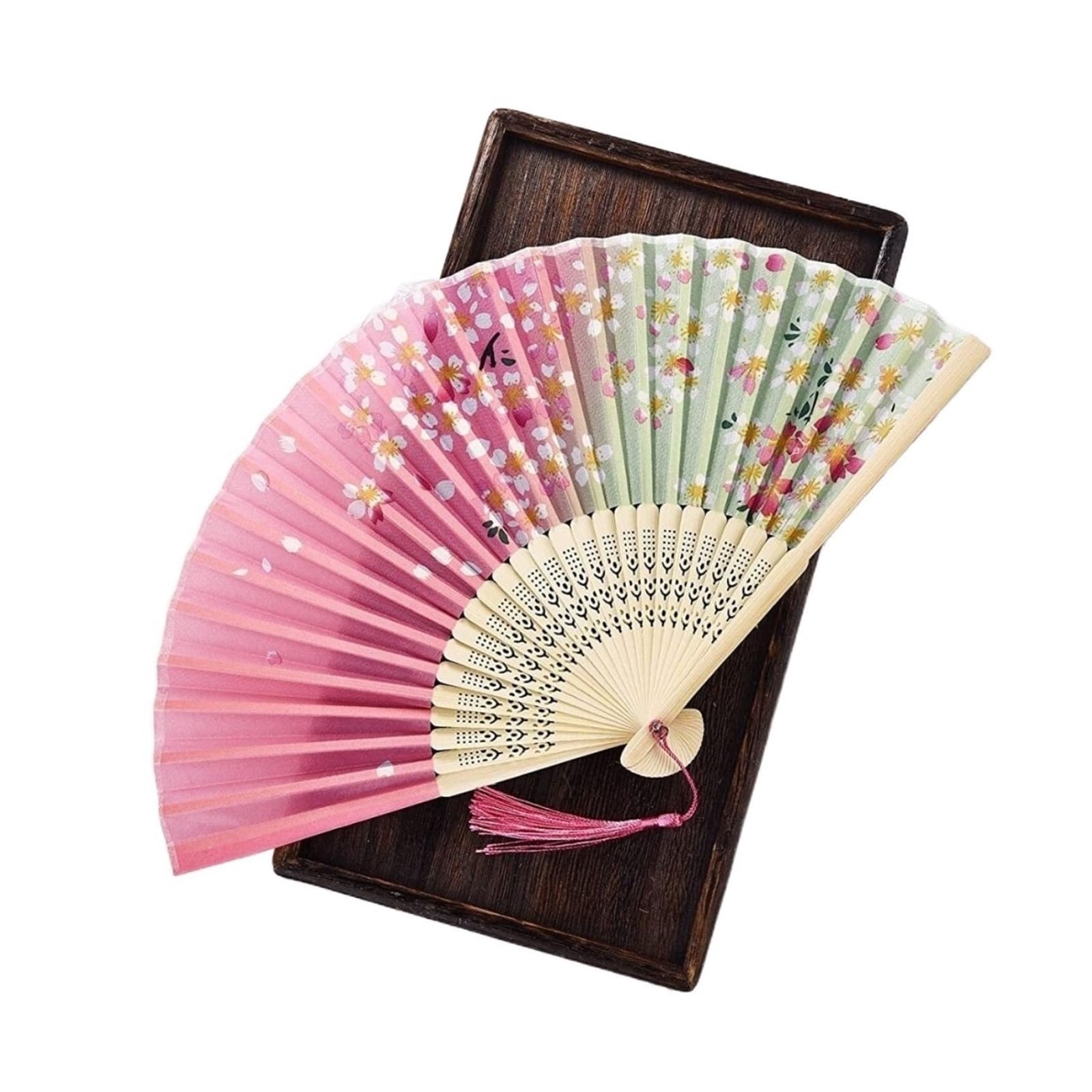 Folding Fans Hand Fan Vintage Silk Retro Chinese Dance Decorative