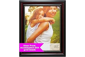 kieragrace Classic Traditional Lucy Picture Frames, 8x10, Chocolate Brown