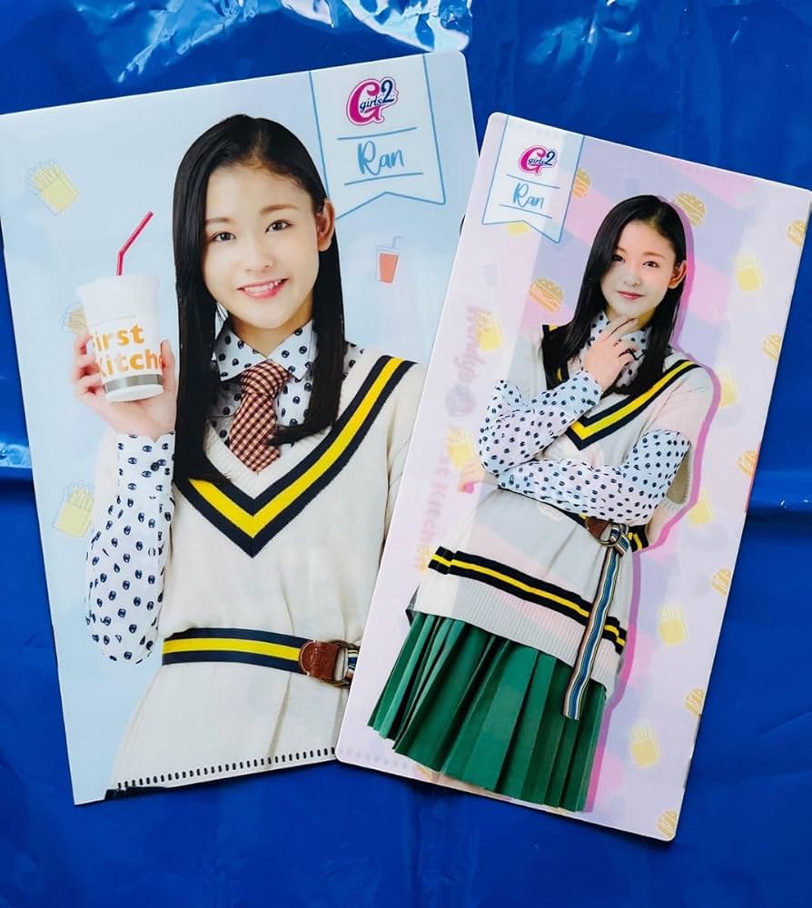 Amazon.co.jp: 石井蘭 ファイル2枚 girls2 ガールズガールズ 日