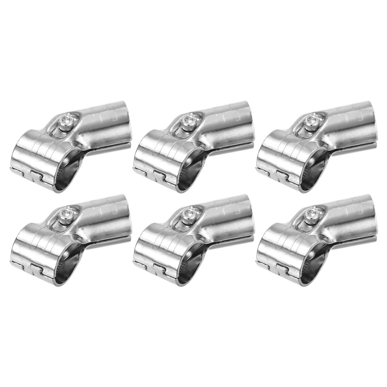 Abrazaderas de riel de extremo para valla de 28 mm con tornillo y tuercas 6 uds