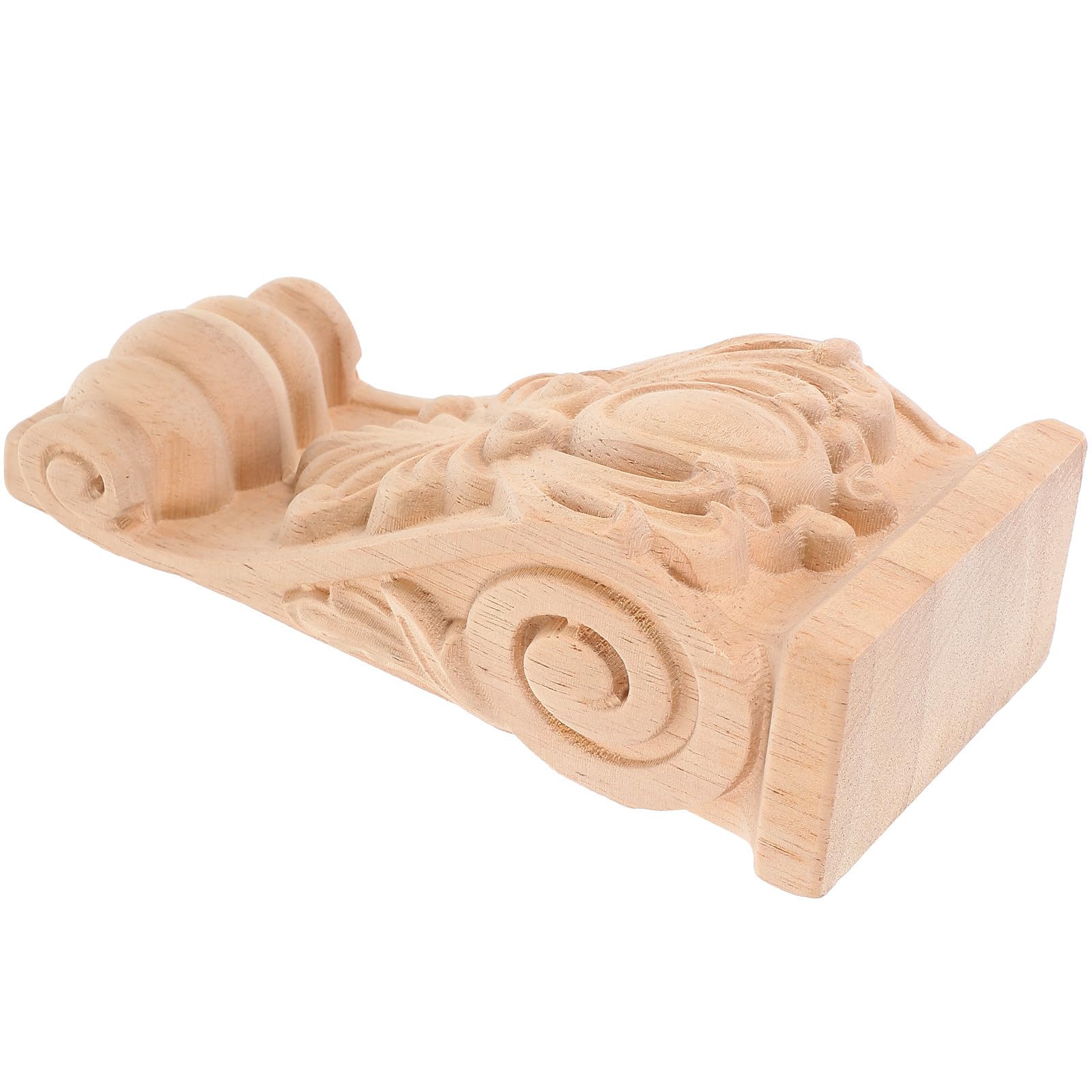 Ménsula rústica de madera khaki para estantes y paredes 8