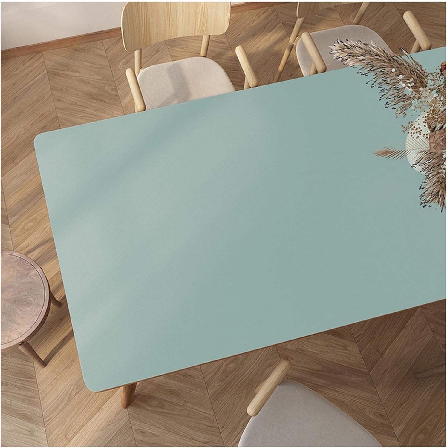 Nappe en cuir PU pour salle à manger et bureau tapis de table rectangulaire lavable