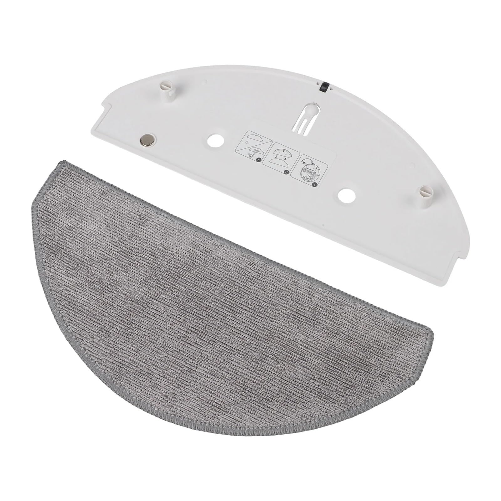 RHOBYXONZ Mop Bracket With Cloth For Combo Essential RVG-Y1 Y0112 Y0140 Y0110 Robot Vacuum Cleaner Cleaning Accessories, Compatible For Roomba