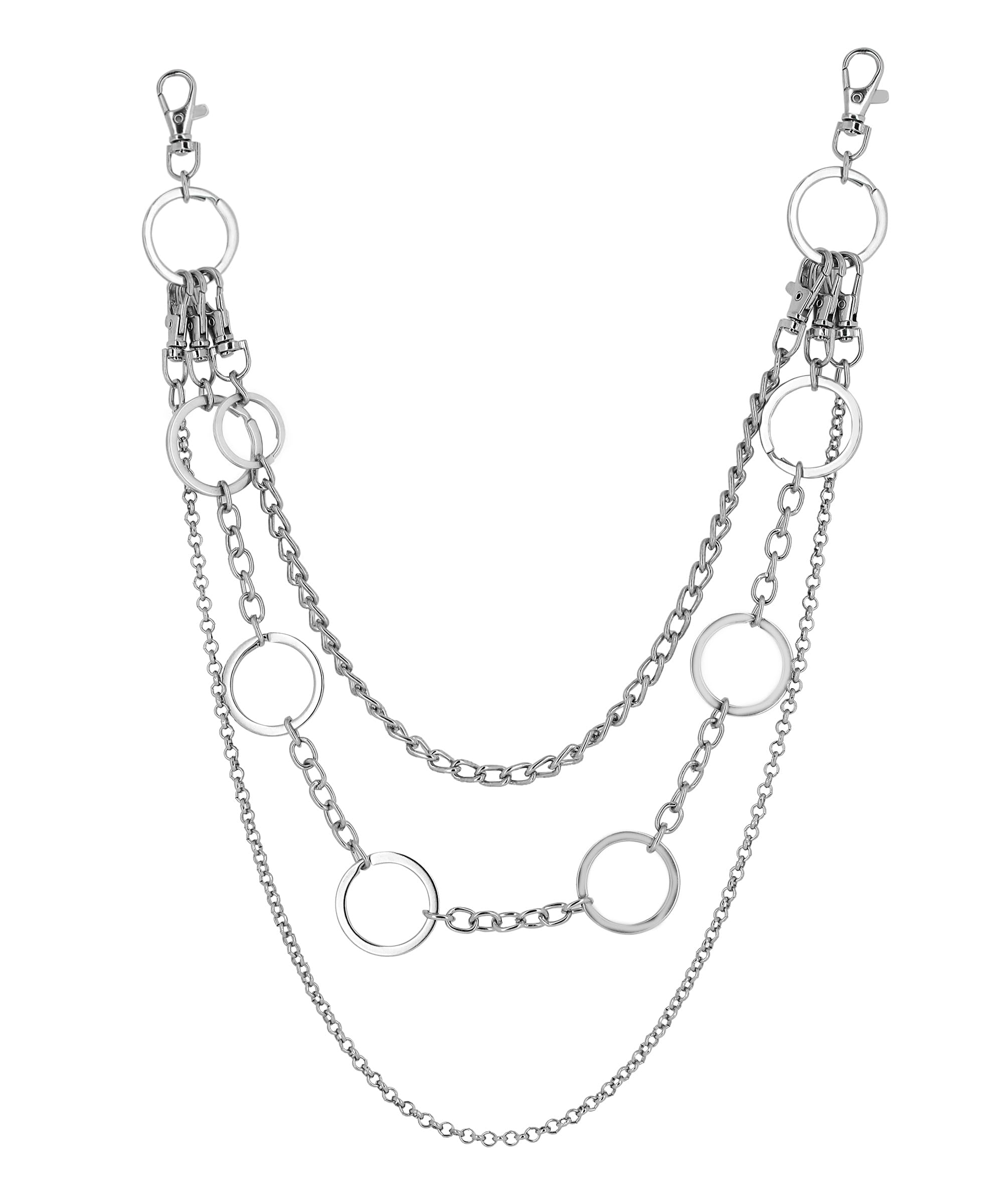 Detachable Side Pants Chain,Punk Jean Chain (For Womens And Mens) Stainless Steel (B0B65XV3PR) Amazon Price History, Amazon Price Tracker