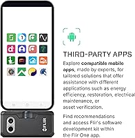 Vista 6 de FLIR One Pro - Cámara de imágenes térmicas para smartphones Android (USB-C), resolución súper 480x360 (160x120 IR nativa)