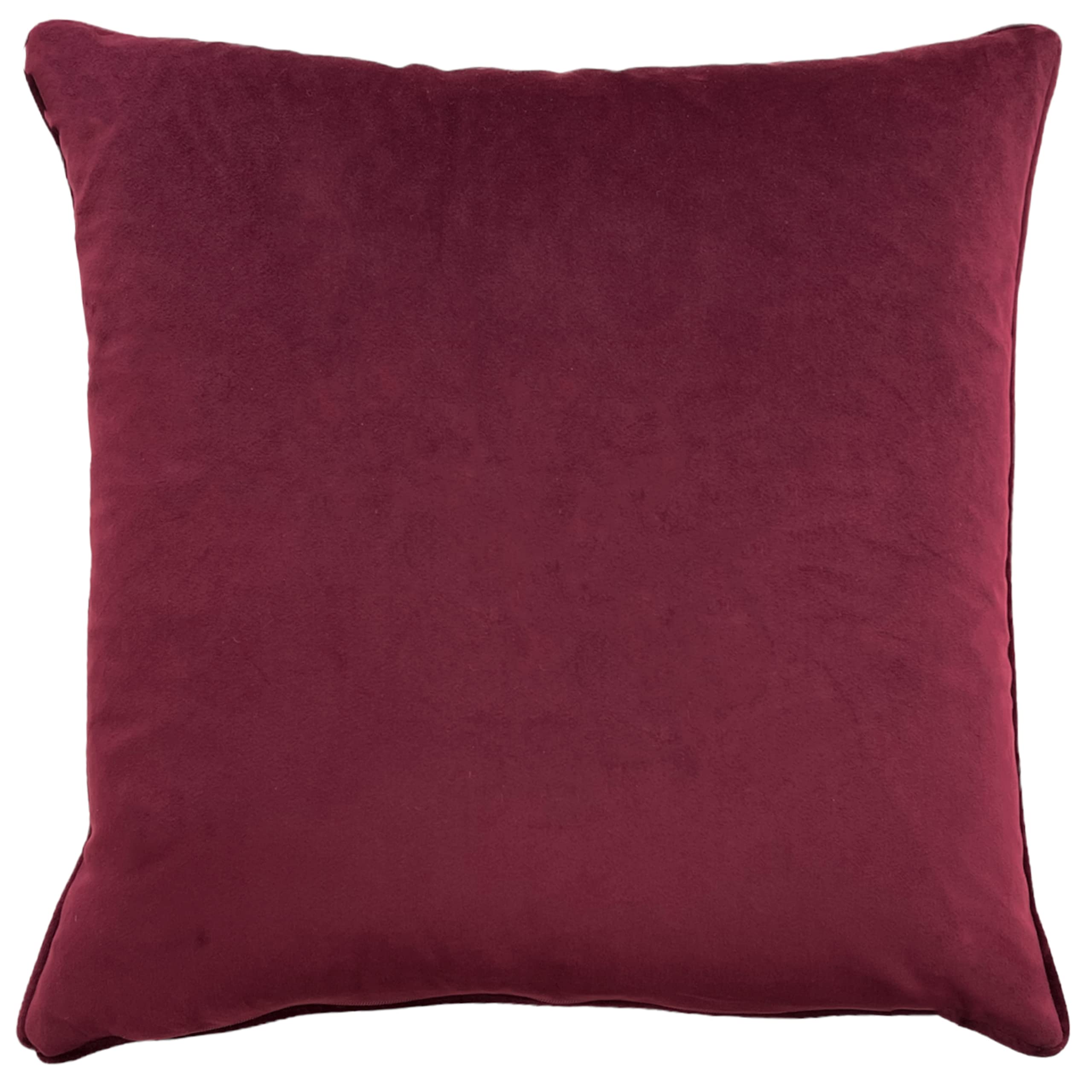 Evans Lichfield Mirrored Stag Cushion Cover, Shiraz, 43 x 43cm - Image 2
