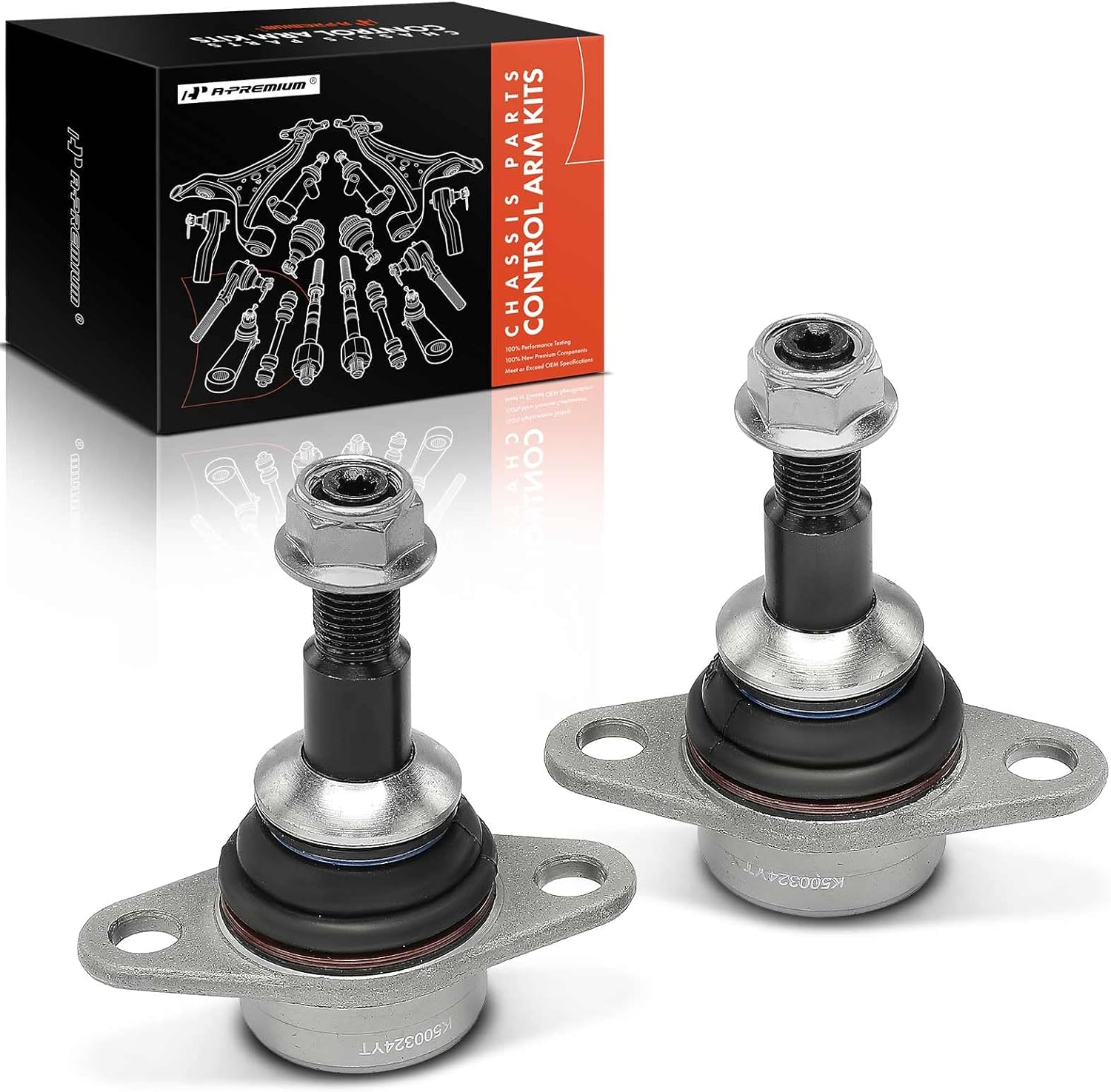 A-Premium 2 x Front Forward Lower Ball Joint Compatible with BMW 525xi 2006-2007, 528xi 2008, 530xi 2006-2007, 528i xDrive 2009-2010, 535i xDrive 2009-2010