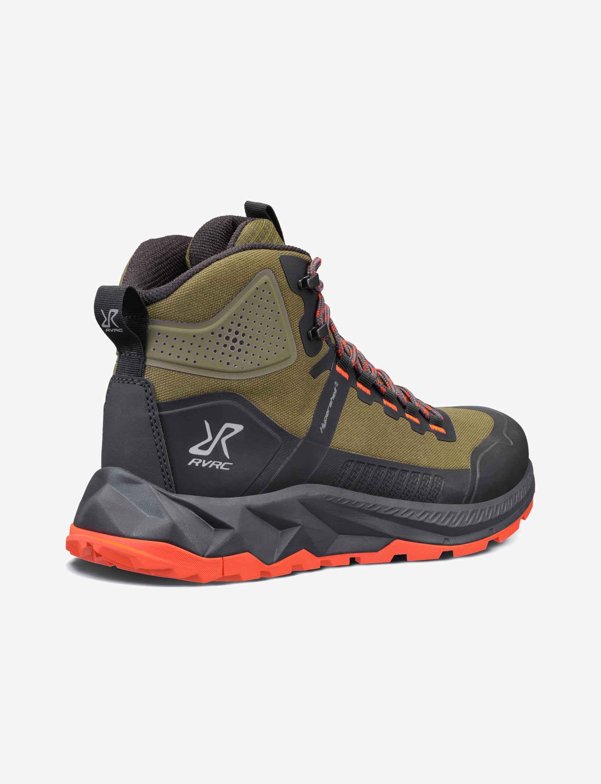 RevolutionRace Męska Phantom Trail Mid Waterproof Hiking Boots, Wodoodporne buty Turystyczne do Wszystkich Aktywności na świeżym Powietrzu