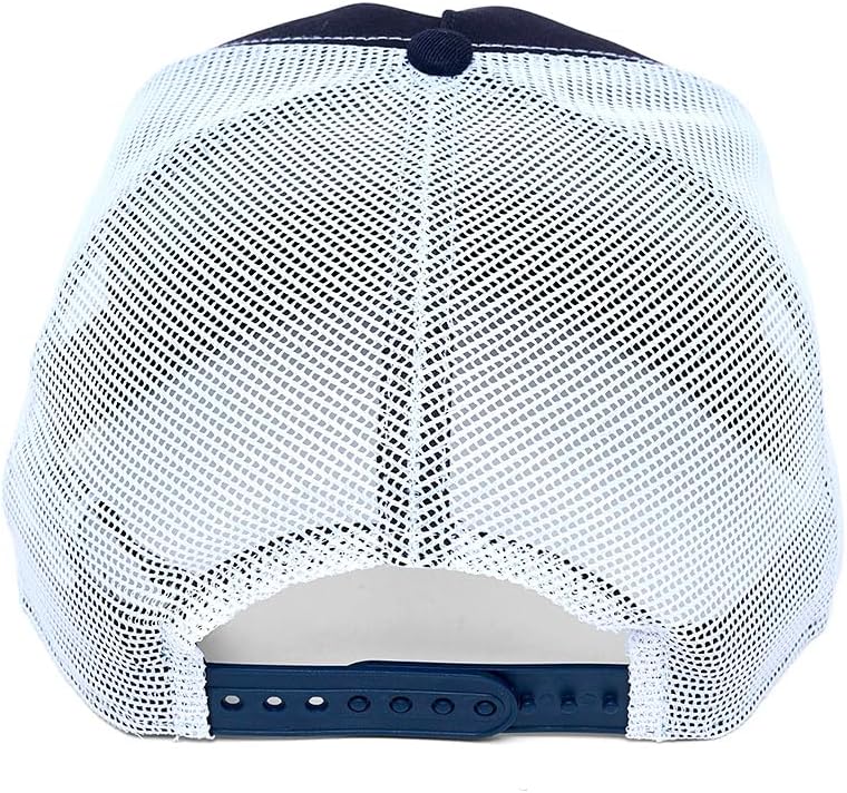 New Era NY New York Yankees 9FIFTY A-Frame Trucker Snapback Cap, Adjustable Hat Black - Image 4