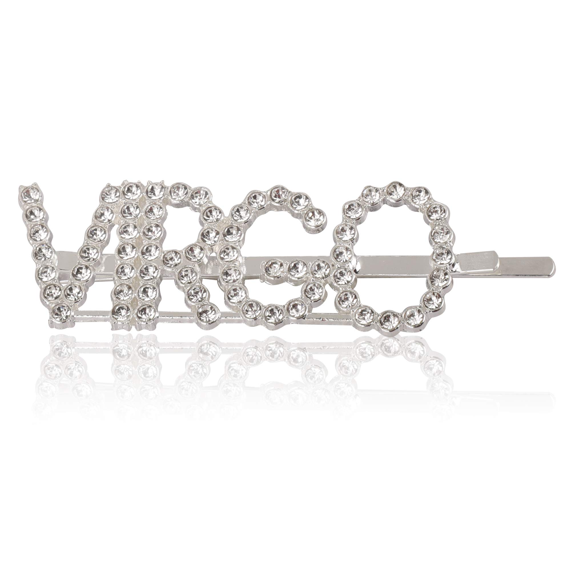 Vembley Silver Metal Virgo Hair Clip Pin-picture-16