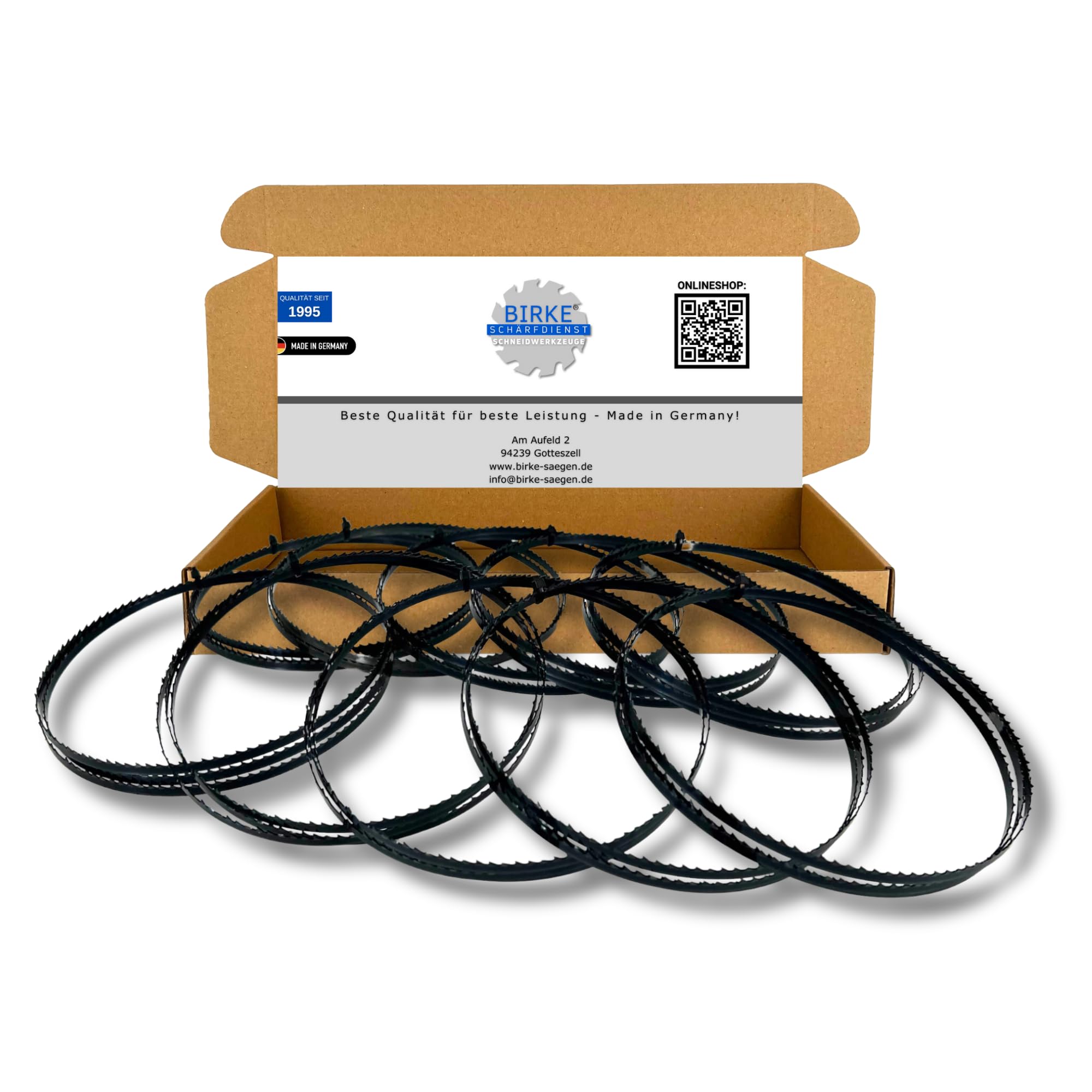 10 lame per sega a nastro, 1400 mm x 6 mm x 0,65 mm, 6ZpZ
