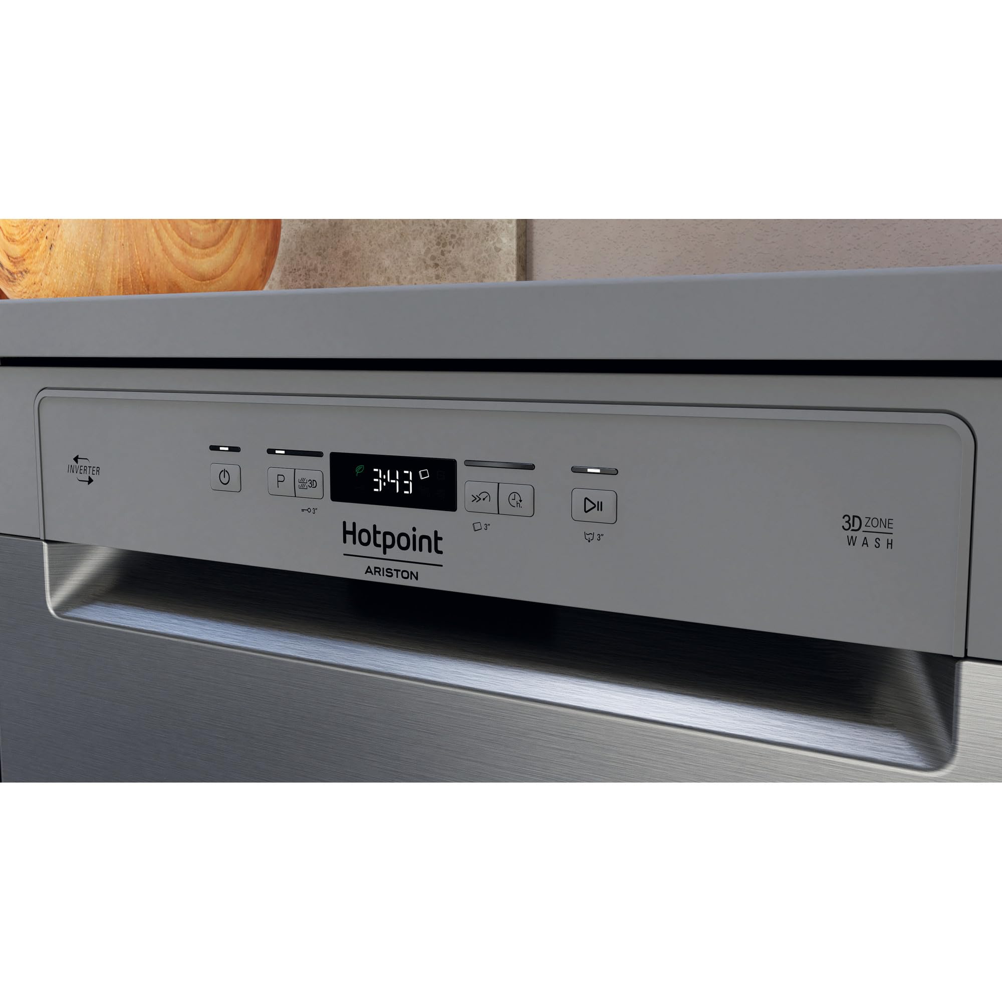 Hotpoint HFC 3C41 CW X Lavavajillas libre instalación Color Inox