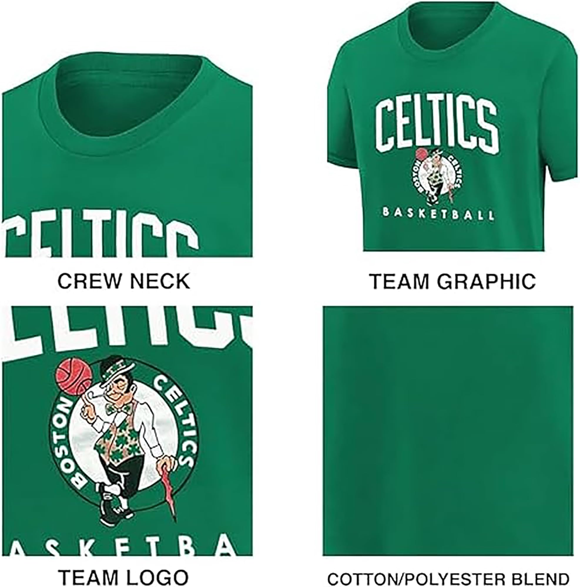 Ultra Game Camiseta de Manga Corta Oficial de la NBA para Hombre