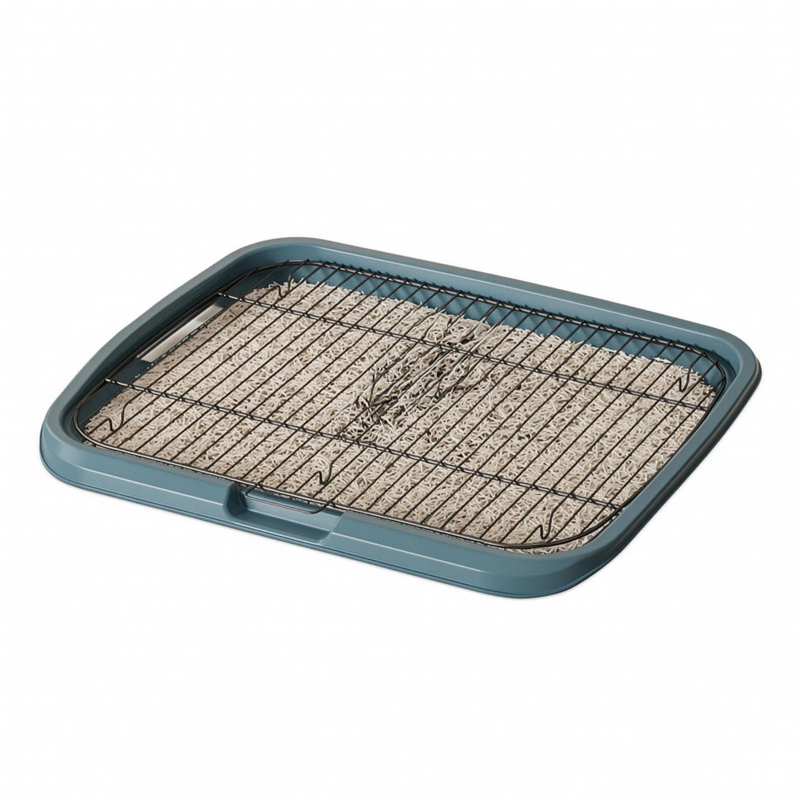 Plateau Propreté avec Grille, Color to 2, Style to 2 | Hygiénique, Robuste, Toilette pour Chien avec Grille, Intérieur